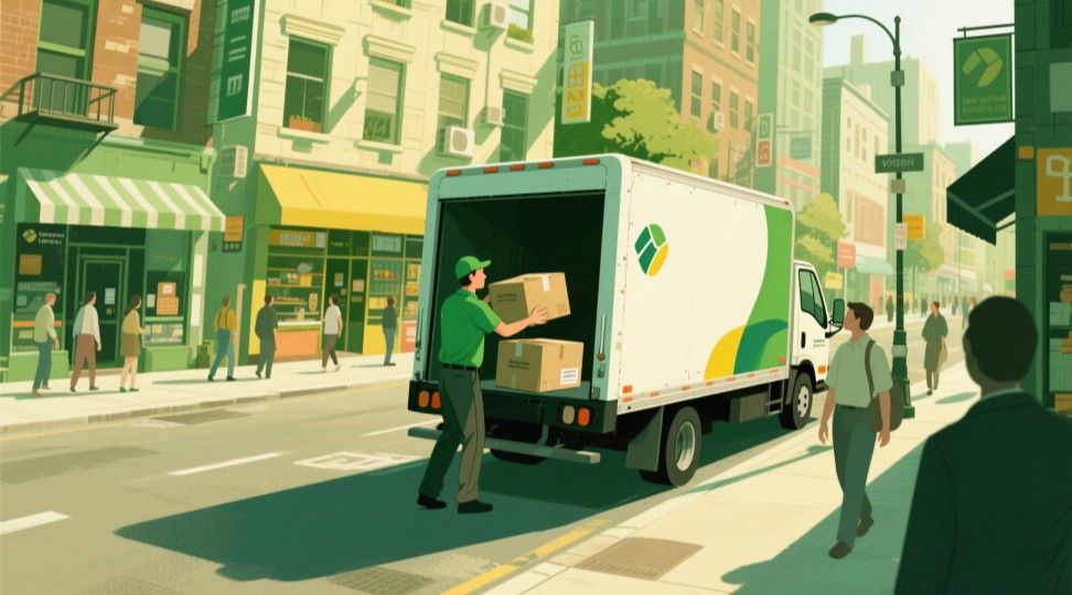 Reliable Road and Rail Freight Transport Services Truck and train transporting goods via road and rail freight, highlighting intermodal logistics solutions