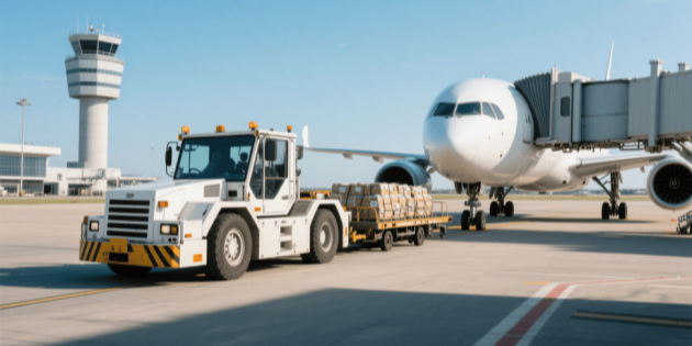 LKW-Luft-Transport