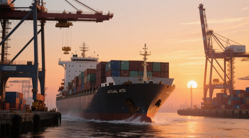 ETD Meaning in Logistics – Understanding Departure Schedules Illustration of ETD meaning in logistics, representing the estimated time of departure when a vessel leaves the origin port.